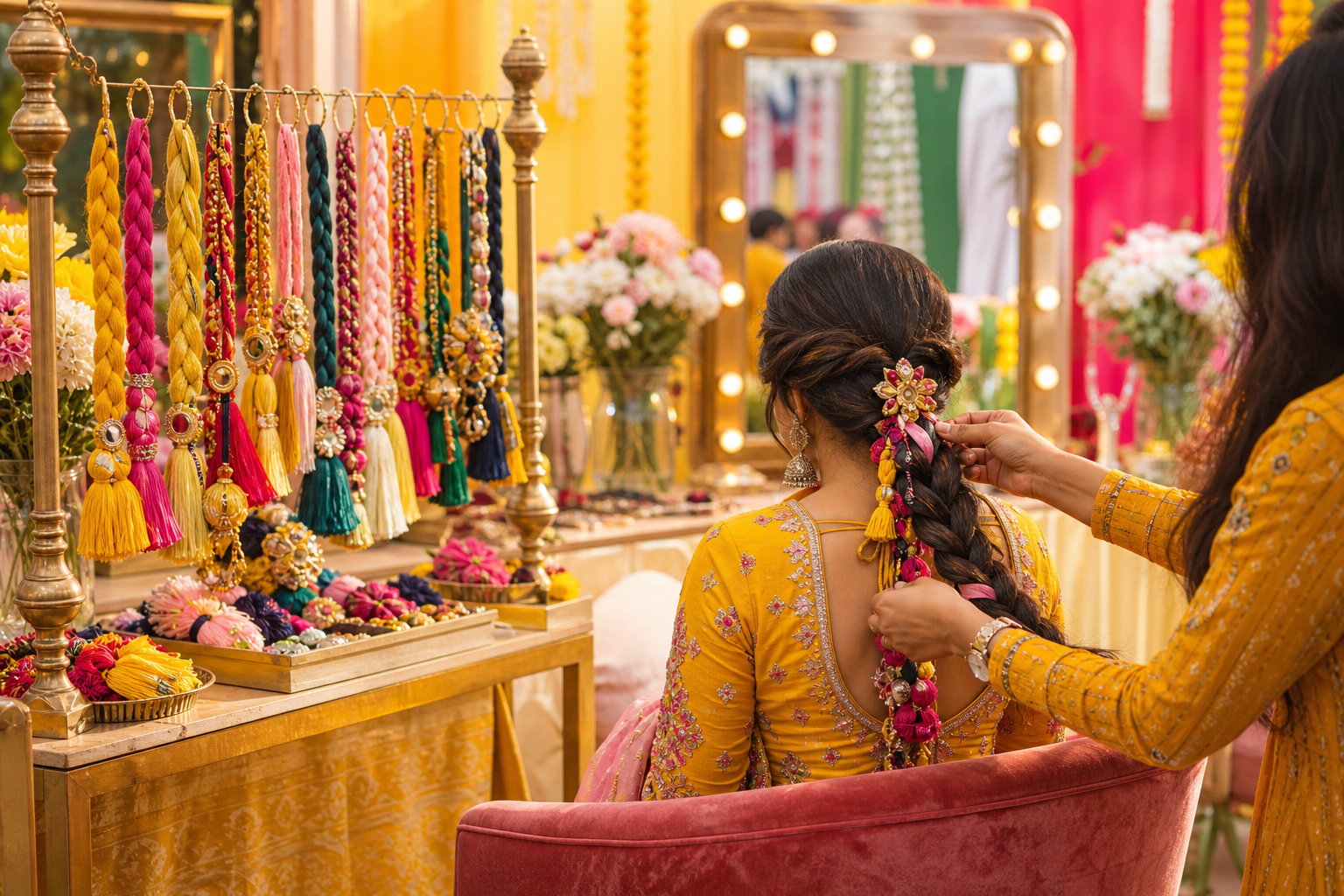 Paranda styling station for cultural events